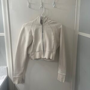 Scuba Full Zip Cropped Hoodie